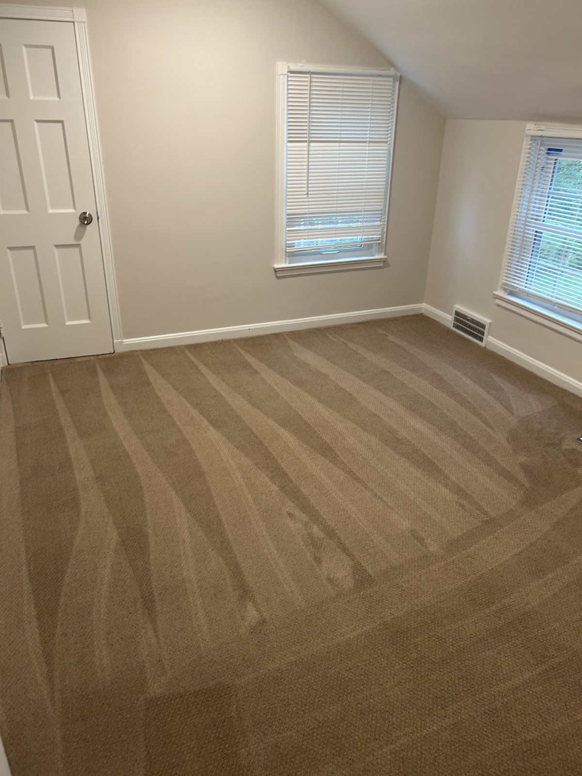 Fresh vacuum lines in clean carpet by BTI Clean